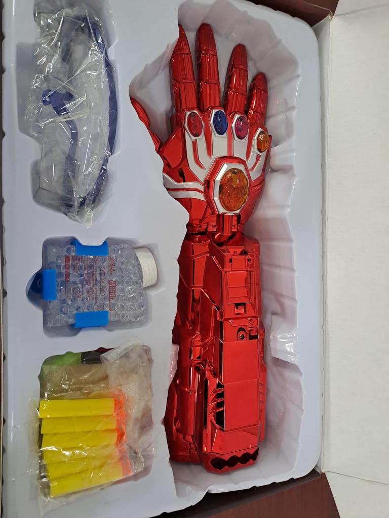 Guante Iron Man Avengers Hidrogel