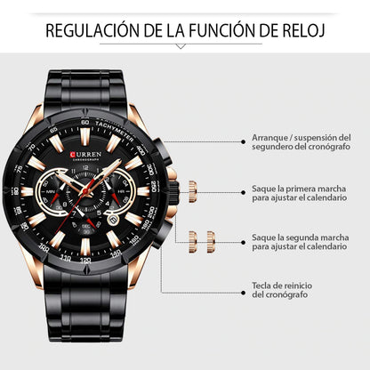 Reloj Curren 8363 Cuarzo Acero inoxidable