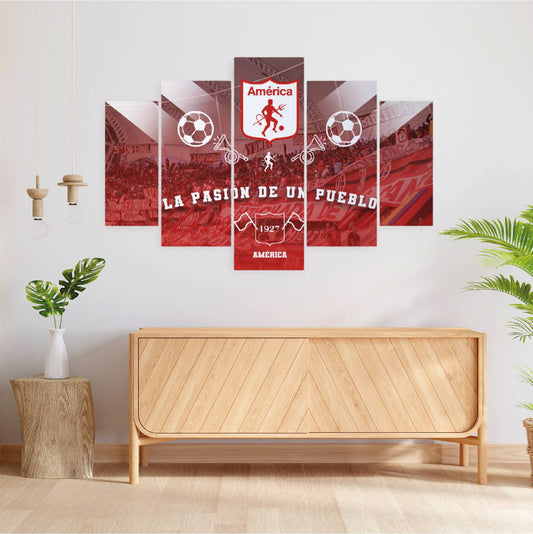 Cuadro Decorativo América de Cali